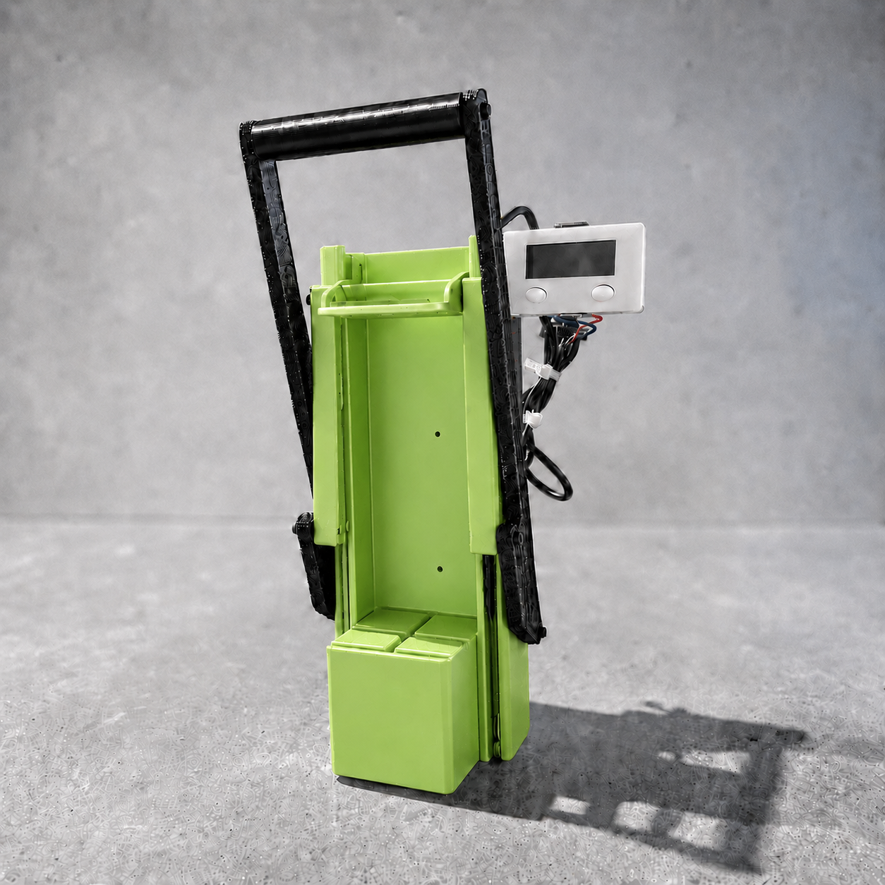 Wall Mounted Can Crusher, USA/Canada Flag Design, Built-in Counter, 3D Printed Tool
