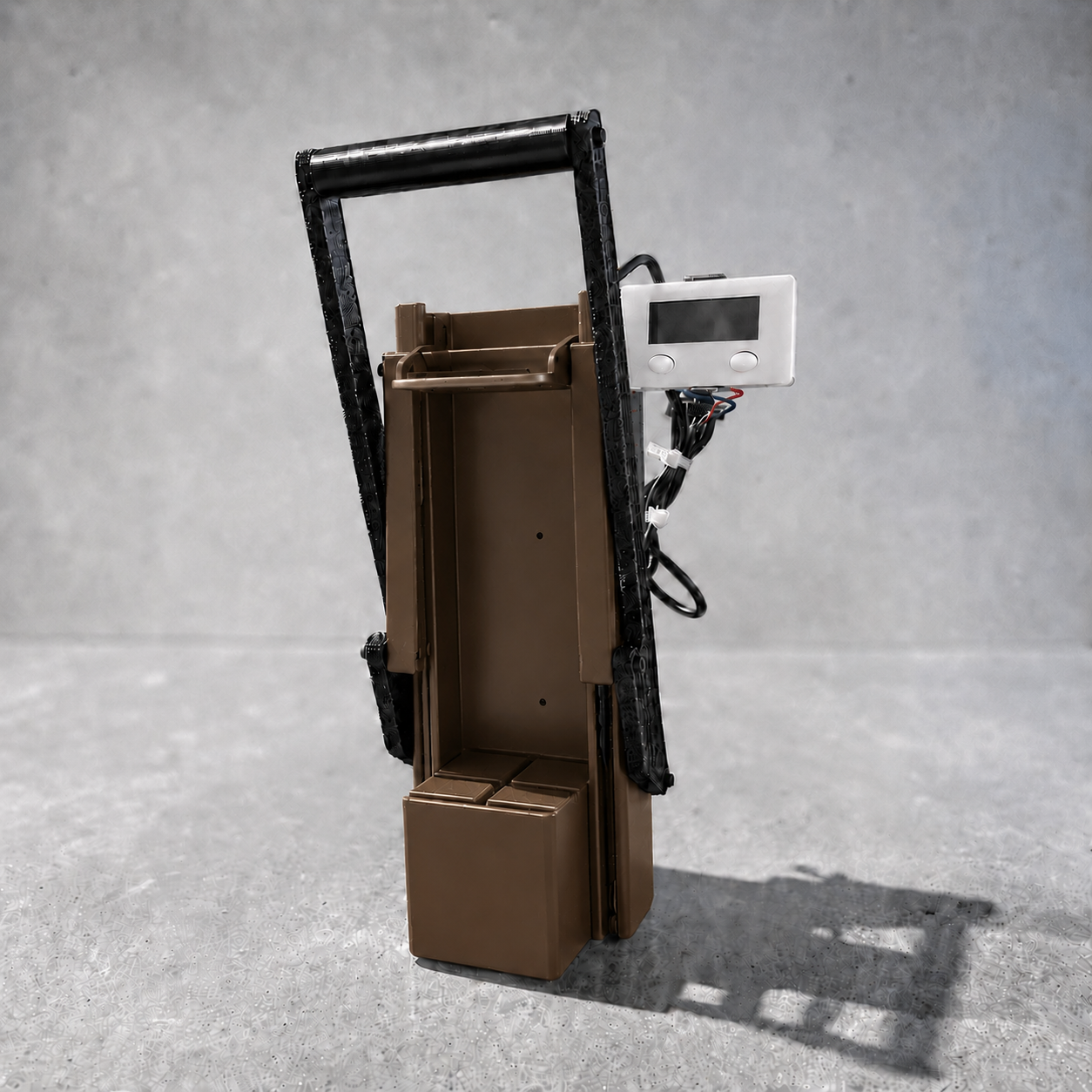 Wall Mounted Can Crusher, USA/Canada Flag Design, Built-in Counter, 3D Printed Tool