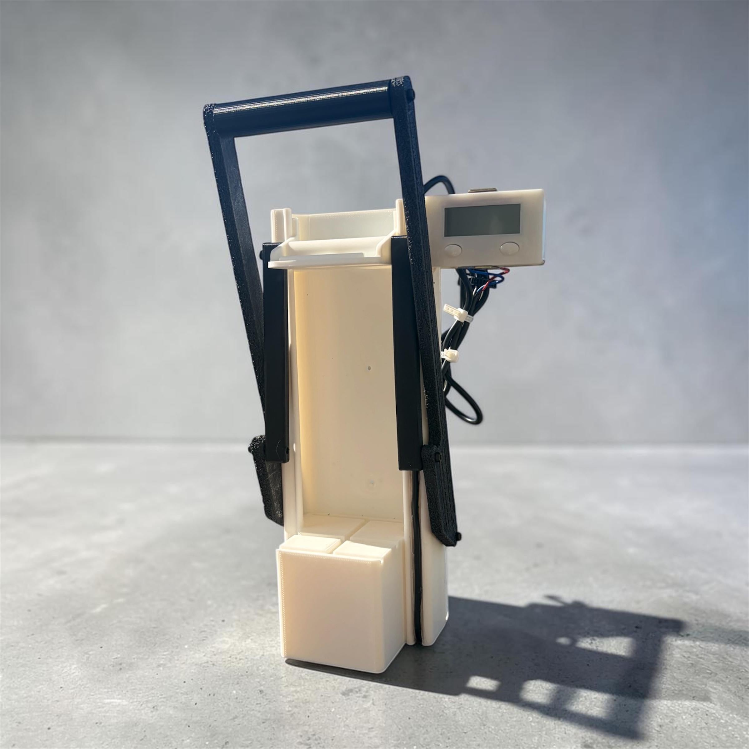 Wall Mounted Can Crusher, USA/Canada Flag Design, Built-in Counter, 3D Printed Tool